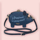 Piggy Bank Pouch Bag - Blue