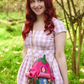 Fairy Village Petal House Bag by Vendula London with model