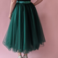With Love Bree-Lacey Ballerina Tulle in green - back view
