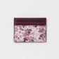 FABLE Rambling Rose Card Wallet - Plum