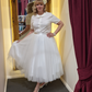 With Love Bree-Lacey Ballerina Tulle in White
