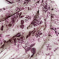 FABLE Rambling Rose Plum Heavyweight Scarf