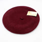 Classic beret in pure wool