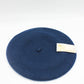 Classic beret in pure wool