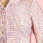 Chloe-Spring Sweet Tweed Jacket Close-up of fabric texture