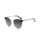 On The Prowl Black Shield Style Sunglasses